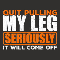 Quit Pulling My Leg Ampu Wheelchair Prosthetic Champion Hoodie | Artistshot