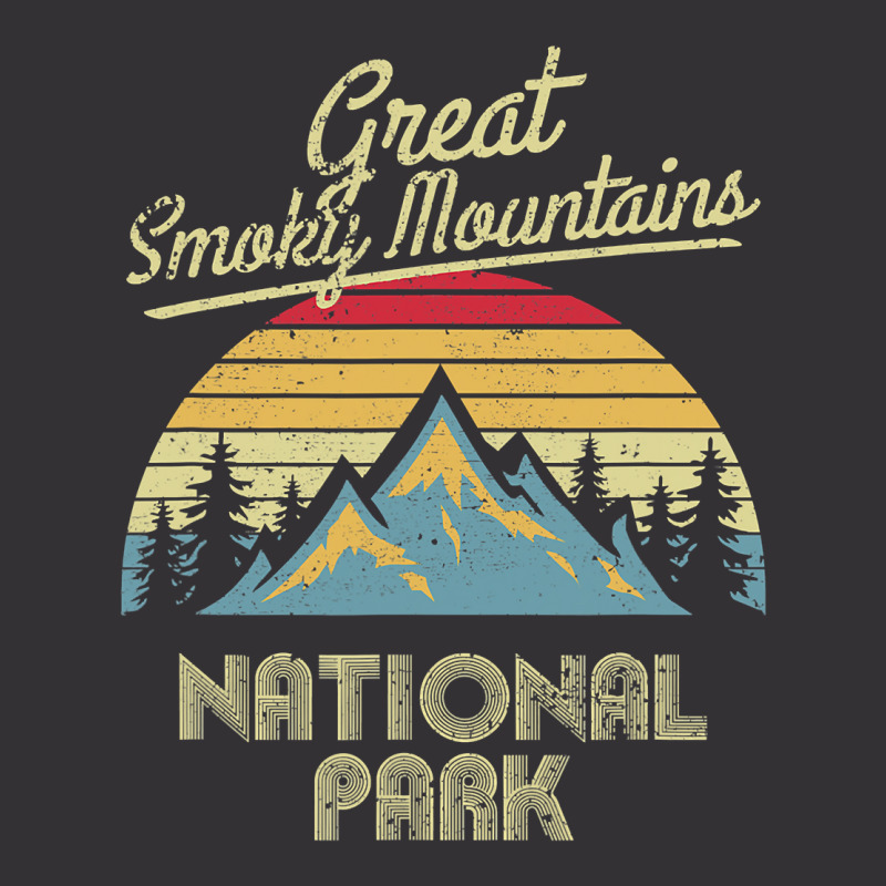 Vintage Great Smoky Mountains National Park Mountain T Vintage Short | Artistshot