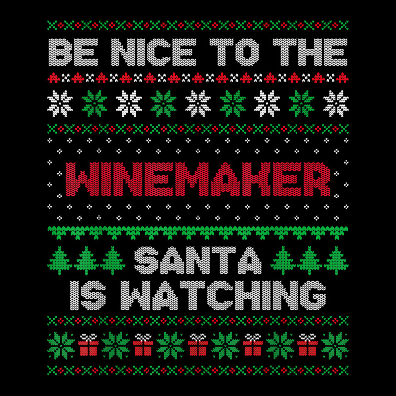 Xmas Gift For Winemaker Winemaker Ugly Sweater T Shirt V-neck Tee | Artistshot