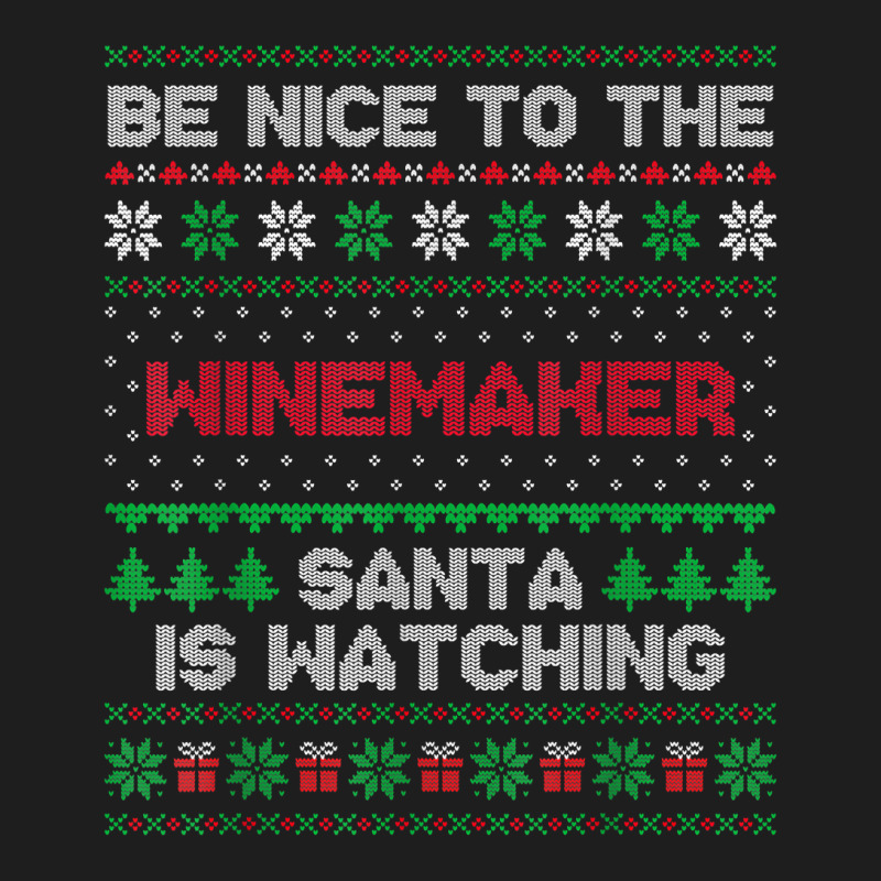 Xmas Gift For Winemaker Winemaker Ugly Sweater T Shirt Classic T-shirt | Artistshot