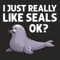 Cool Seal For Men Women Sea Lion Zookeeper Sea Animal Seals T Shirt Ladies Fitted T-shirt | Artistshot