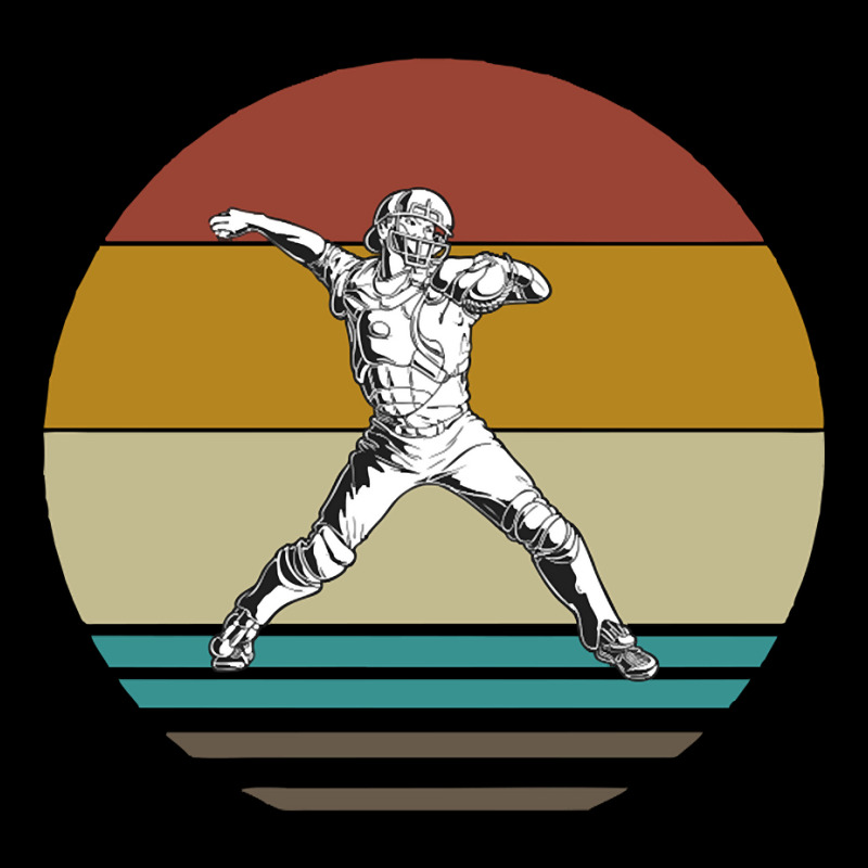 Retro Baseball Thrower On A 80s Sun Background Adjustable Cap by Hayward Michel | Artistshot