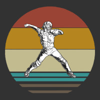 Retro Baseball Thrower On A 80s Sun Background Baby Bodysuit | Artistshot