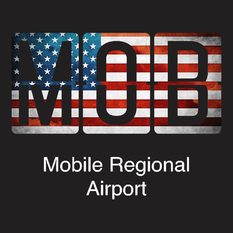 Mob Mobile Regional Airport T-shirt | Artistshot