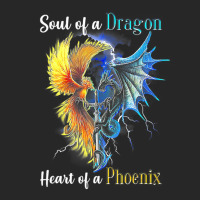 Soul Of A Dragon Heart Of A Phoenix Women Men's T-shirt Pajama Set | Artistshot