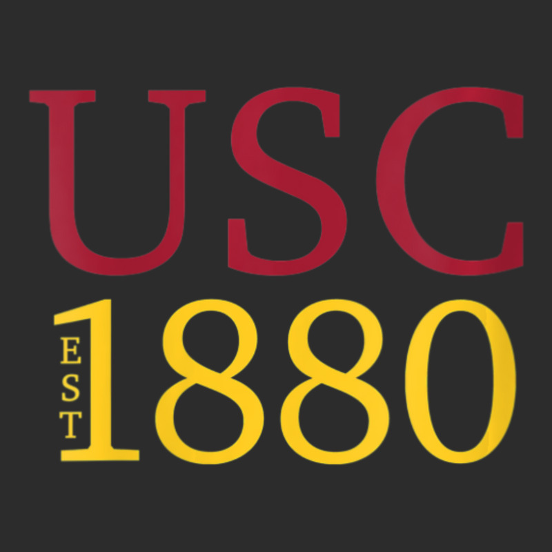 Usc Womens Ivy Font 1880 Cardinal Gold V-neck Exclusive T-shirt | Artistshot