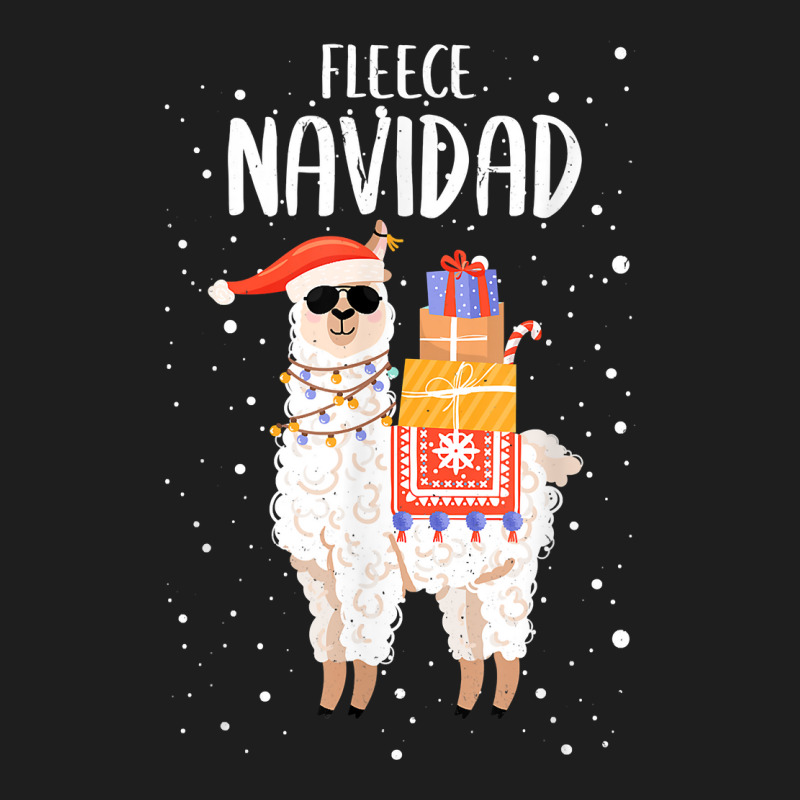 Fleece Feliz Navidad Llama Hispanic Christmas Cute Xmas T Shirt Classic T-shirt | Artistshot