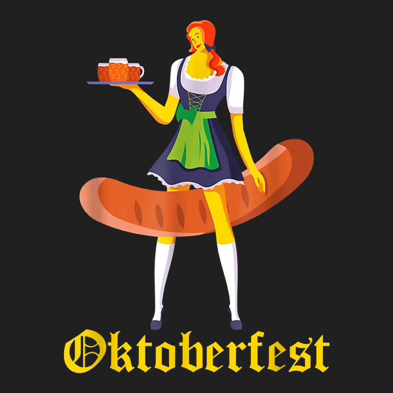 Prost! Oktoberfest Welcome To The Sausage Party German Beer T Shirt Ladies Polo Shirt by montistd | Artistshot