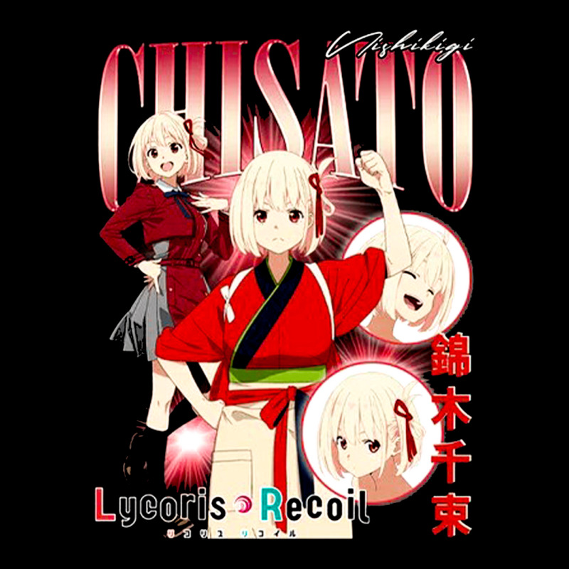 Chisato Nishikigi, Lycoris Recoil, Chisato, Nishikigi, Lycoris, Recoil V-Neck Tee by cm-arts | Artistshot