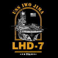 Lhd-7 Uss Iwo Jima Adjustable Cap | Artistshot