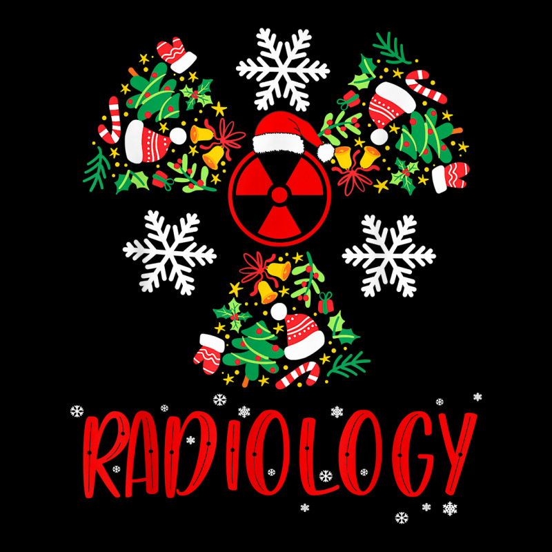 Radiology With Christmas Hat Tree Radiologist Xray Matching T Shirt ...