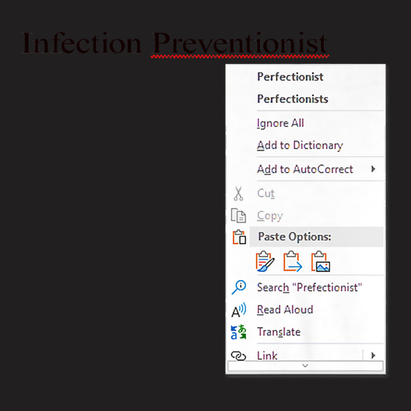 Funny Infection Preventionist Perfectionist Premium T Shirt T-shirt | Artistshot