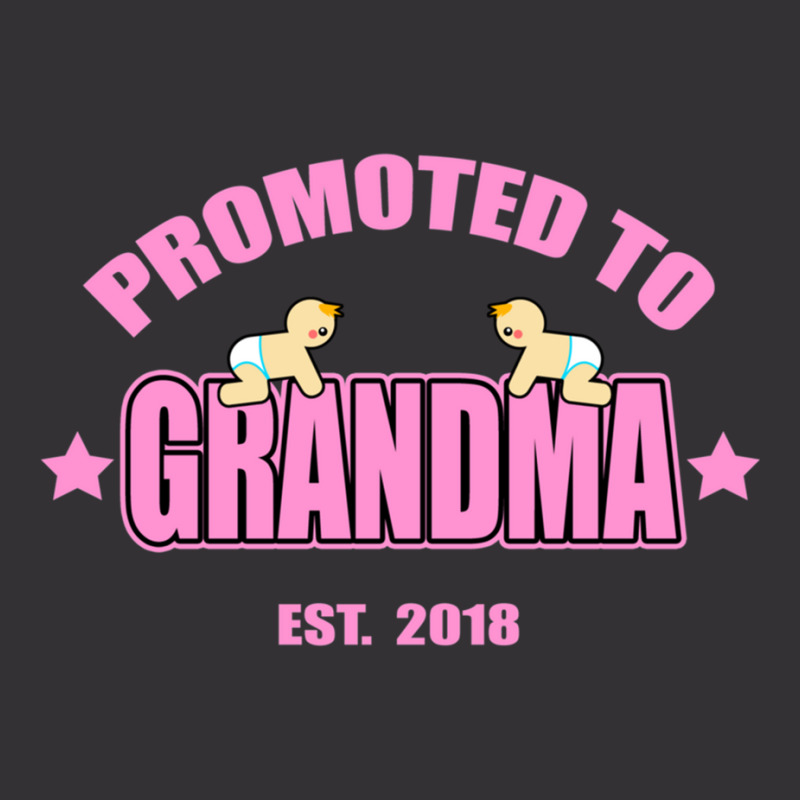 Promoted To Grandma 2018 Mothers Day Vintage Hoodie | Artistshot