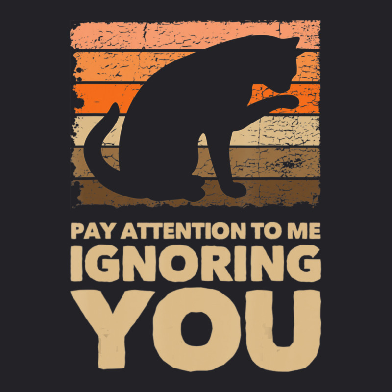 Pay Attention To Me Ignoring You Cats Youth Tee by cm-arts | Artistshot