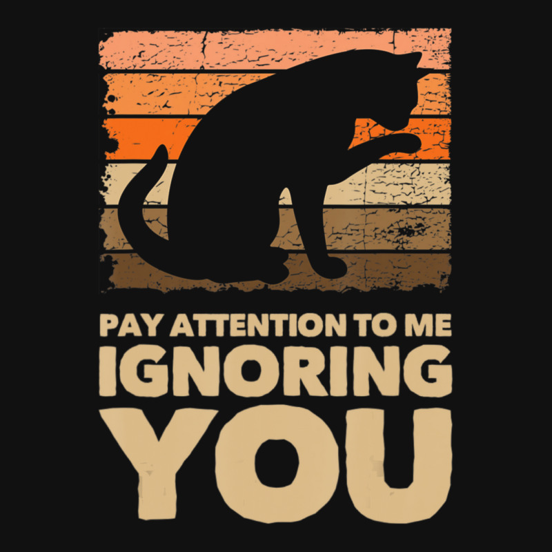 Pay Attention To Me Ignoring You Cats Baby Bibs by cm-arts | Artistshot