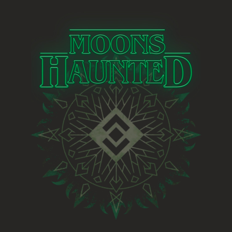 Moons Haunted Ladies Fitted T-Shirt by MONIQUEWORTH | Artistshot