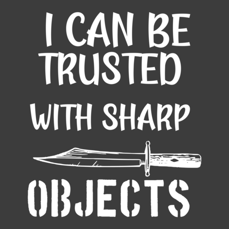 I Can Be Trusted With Sharp Objects Men's Polo Shirt | Artistshot