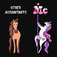 Other Accountants Me Tee Unicorn Accountant Funny Gift Idea Accountant Crop Top | Artistshot