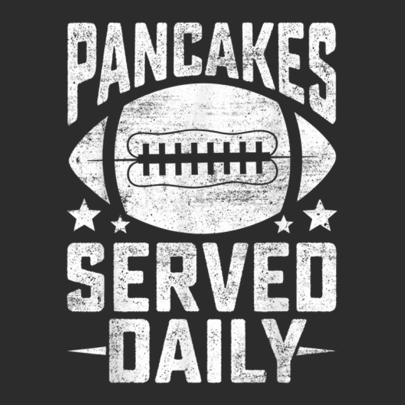 Football Offensive Lineman Pancakes Served Daily Vintage Men Exclusive T-shirt | Artistshot