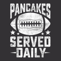 Football Offensive Lineman Pancakes Served Daily Vintage Men Vintage Hoodie And Short Set | Artistshot