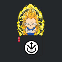 Pocket Chibi Super Saiyan 3 Vegeta Crewneck Sweatshirt | Artistshot