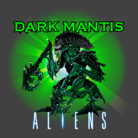 Dark Mantis Alien Vintage T-shirt | Artistshot