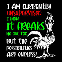 I Am Currently Unsupervised, Freaks Me Out, Possibilties Tank Top Adjustable Cap | Artistshot