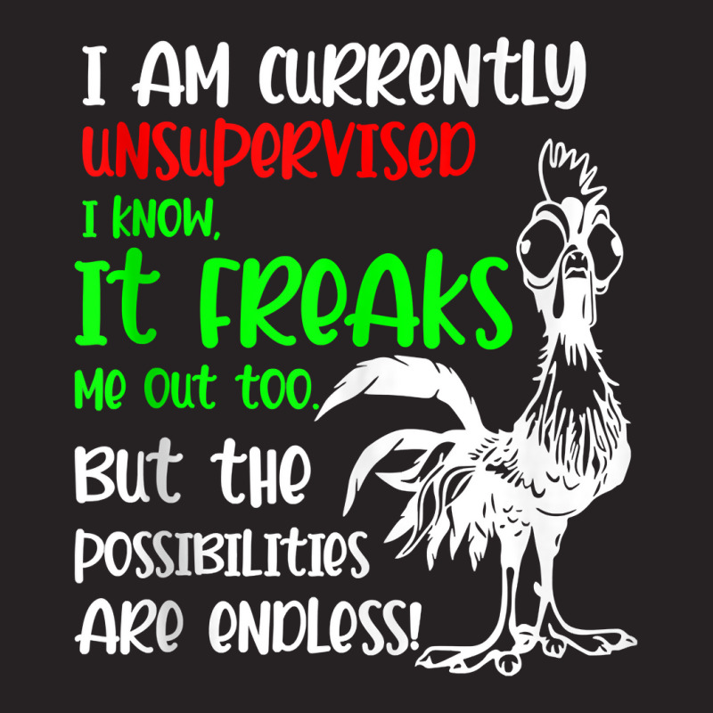 I Am Currently Unsupervised, Freaks Me Out, Possibilties Tank Top Vintage Cap | Artistshot