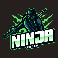 Ninja Coder Green Tank Top | Artistshot