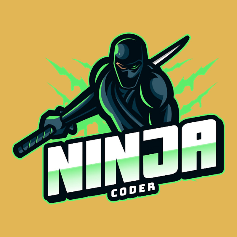 Ninja Coder Green Vintage Hoodie And Short Set by fenderbendable | Artistshot