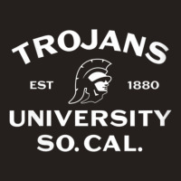 Usc Womens Trojans So Cal Collegiate Classic White V-neck Tank Top | Artistshot