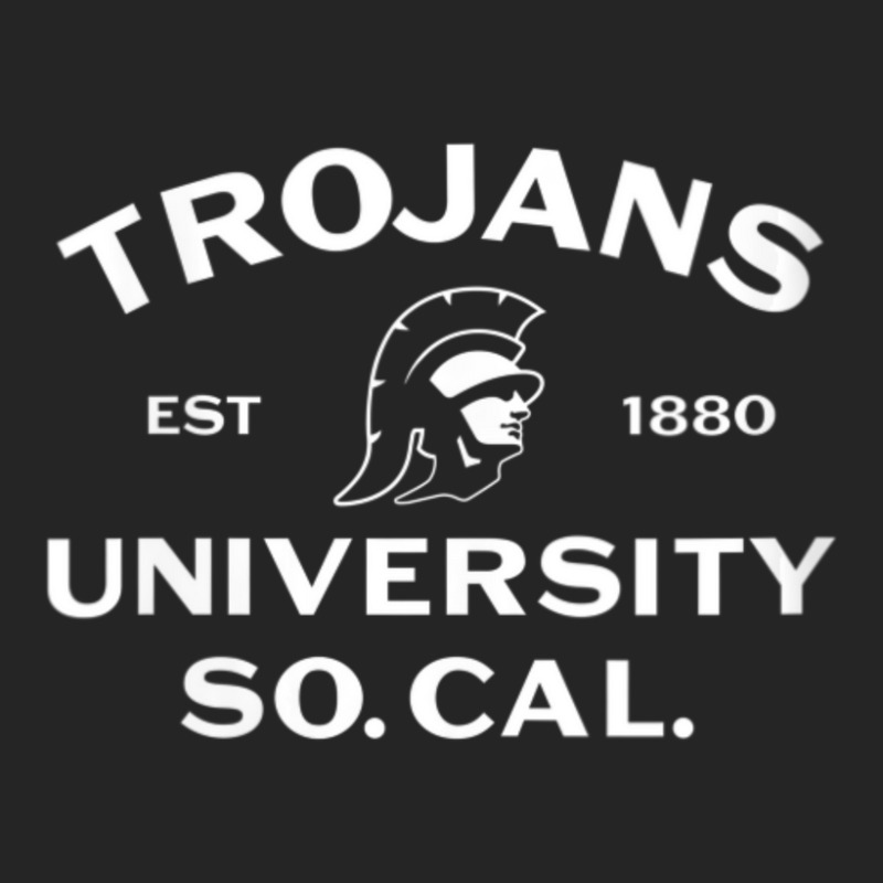 Usc Womens Trojans So Cal Collegiate Classic White V-neck Unisex Hoodie | Artistshot