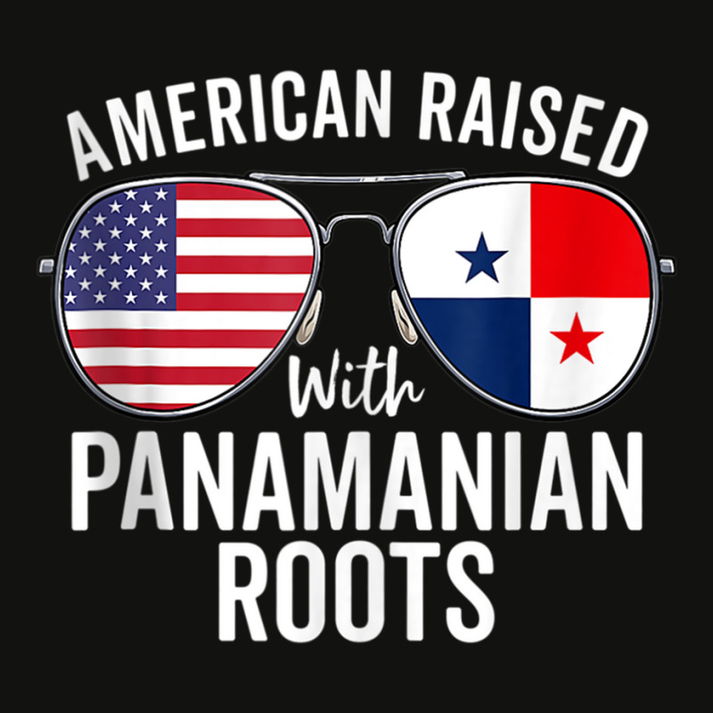 American Raised With Panamanian Roots Usa Panama Flag Tank Top Scorecard Crop Tee by cm-arts | Artistshot