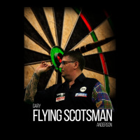 Gary The Flying Scotsman Anderson Darts Graphic Adjustable Cap | Artistshot