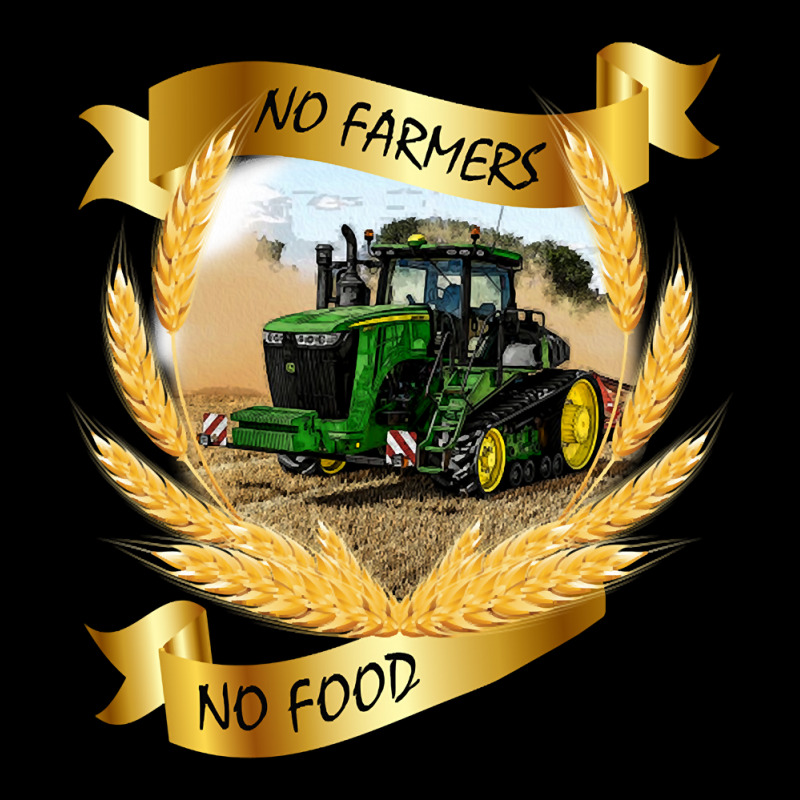 No Farmers No Food With Us Tractor Zipper Hoodie by degreesgunner | Artistshot