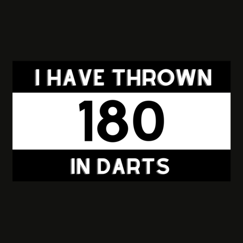 I Have Thrown 180 In Darts Brag_quot_ Darts Statement Scorecard Crop Tee by THOMASMANUEL | Artistshot