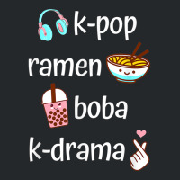 Cute Kawaii K Pop Ramen Boba Bubble Tea K Drama Lover Crewneck Sweatshirt | Artistshot