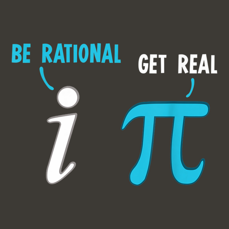 Be Rational Get Real Funny Math Joke Statistics Pun Bucket Hat by CruzChapman | Artistshot