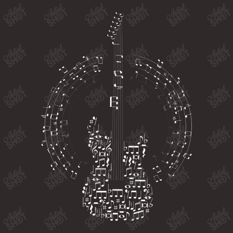 Guitar Of Musical Note Racerback Tank by nastitin | Artistshot