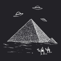 Ufo Pyramid Alien Youth Tee | Artistshot