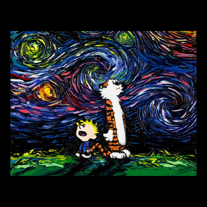 calvin and hobbes van gogh