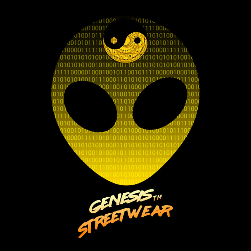 Genesis Streetwear - Binary Maternity Scoop Neck T-shirt by Adcock Salmon | Artistshot