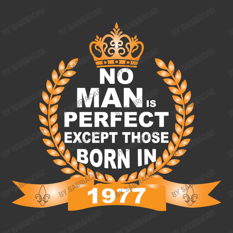 No Man Is Perfect Except Those Born In 1977 Adjustable Strap Totes | Artistshot