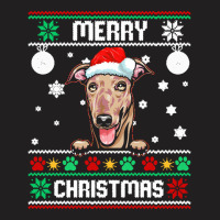 Ugly Merry Christmas Greyhound Dog Xmas Dog Lover Christmas Gift T-shirt | Artistshot