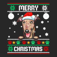 Ugly Merry Christmas Greyhound Dog Xmas Dog Lover Christmas Gift Men's T-shirt Pajama Set | Artistshot