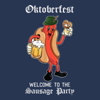 Sausage Party Oktoberfest Funny Bratwurst German Festival Tshirt Men Denim Jacket | Artistshot