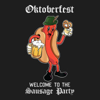 Sausage Party Oktoberfest Funny Bratwurst German Festival Tshirt Classic T-shirt | Artistshot