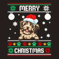 Ugly Merry Christmas Havanese Dog Xmas Dog Lover Christmas Gift Tank Top | Artistshot