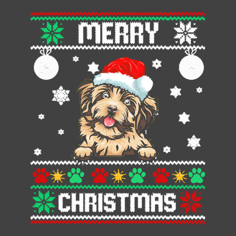 Ugly Merry Christmas Havanese Dog Xmas Dog Lover Christmas Gift Vintage T-shirt | Artistshot