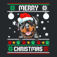 Ugly Merry Christmas Rottweiler Dog Xmas Dog Lover Christmas Gift Crewneck Sweatshirt | Artistshot